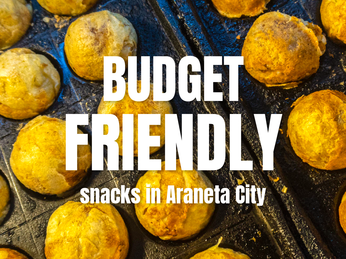 Budget-friendly snacks in Araneta City for people on the go!