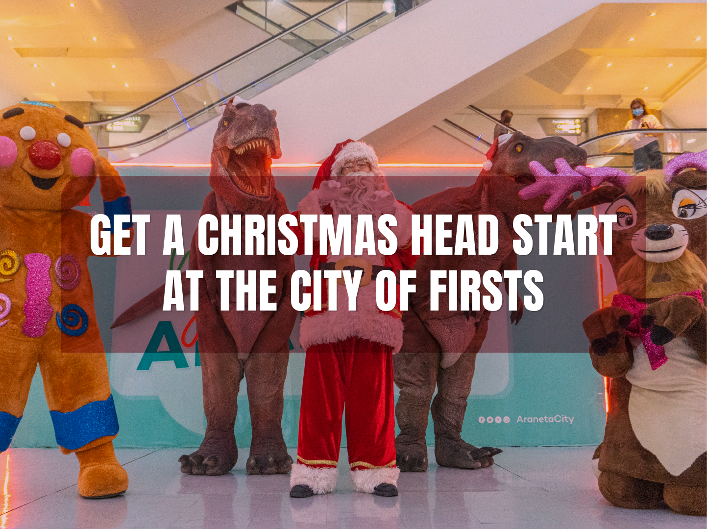 Get a Christmas head start at the City Of Firsts