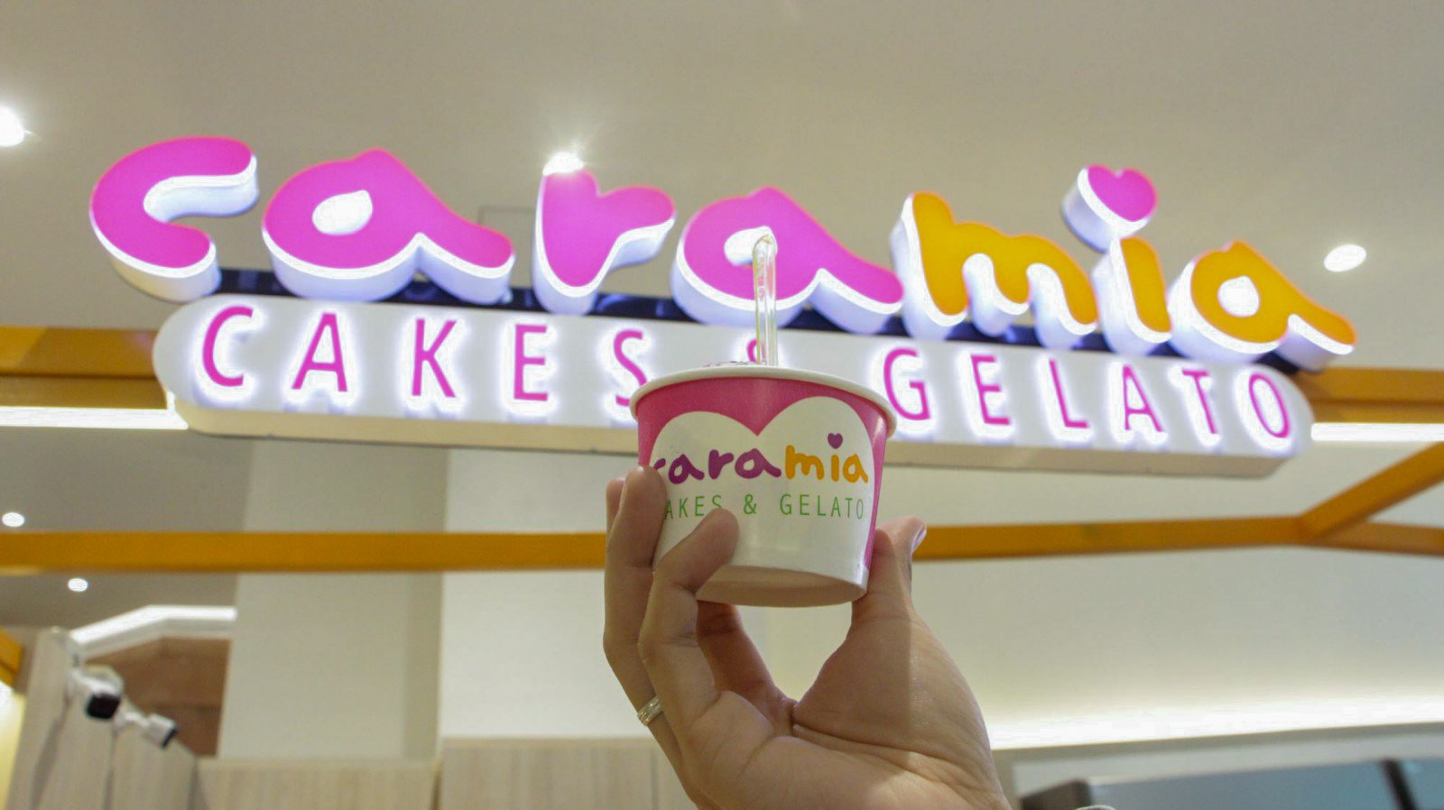 Satisfy your gelato cravings at Caramia Gateway Mall 2