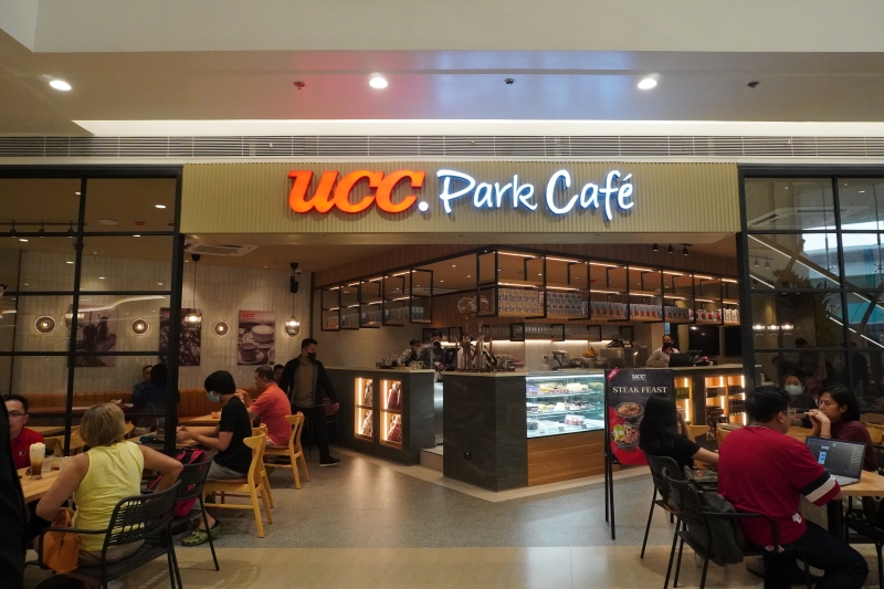 UCC Park Cafe starts brewing at Araneta City