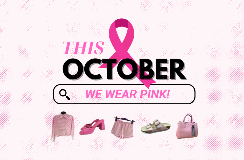 This October, we wear pink!