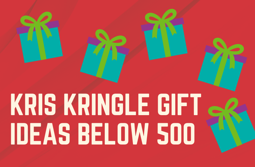 Kris Kringle gift ideas below 500