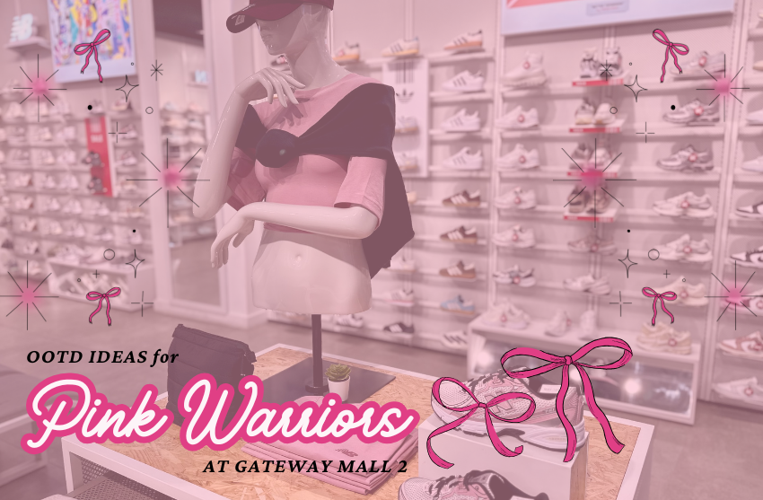#OOTD ideas for Athletic Pink Warriors at Gateway Mall 2